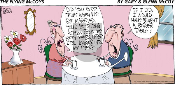 The Flying McCoys on Sunday July 16, 2017 Comic Strip