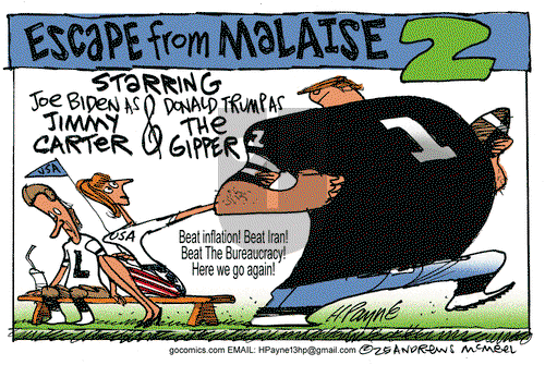 Henry Payne on Thursday January 2, 2025 Comic Strip