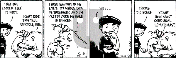 Big Top on Wednesday May 29, 2002 Comic Strip