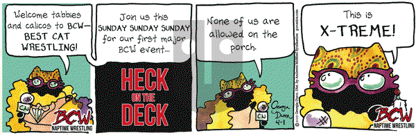 Breaking Cat News on Monday April 1, 2019 Comic Strip