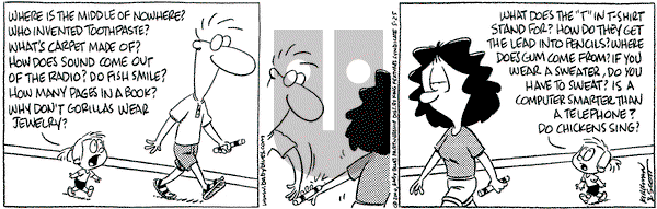 Baby Blues on Thursday May 25, 2000 Comic Strip