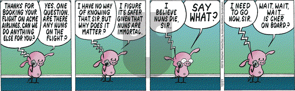 Pearls Before Swine on Saturday December 21, 2019 Comic Strip