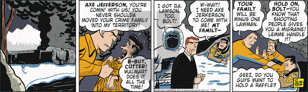 Rip Haywire - Saturday January 14, 2012 Comic Strip