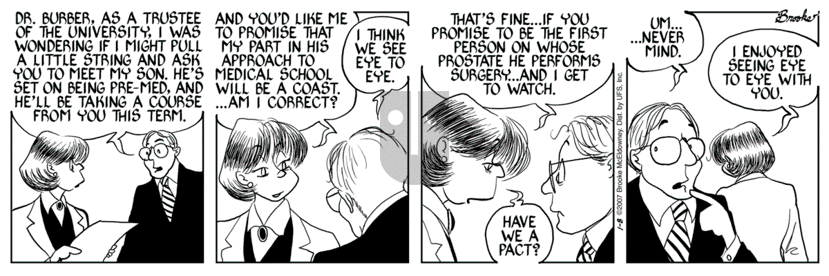 9 Chickweed Lane - Monday January 8, 2007 Comic Strip
