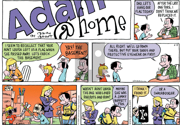 Adam@Home on Sunday June 14, 2009 Comic Strip