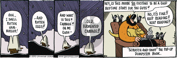 Overboard on Thursday August 15, 2013 Comic Strip