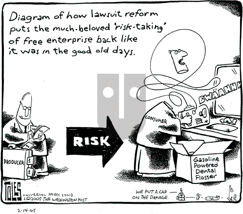 Tom Toles on Monday February 14, 2005 Comic Strip
