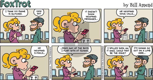 FoxTrot on Sunday March 29, 2020 Comic Strip