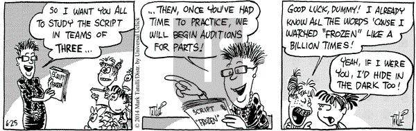 Heart of the City on Wednesday June 25, 2014 Comic Strip
