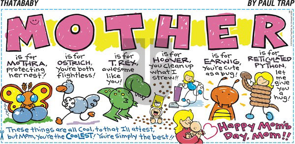 Thatababy - Sunday May 8, 2016 Comic Strip