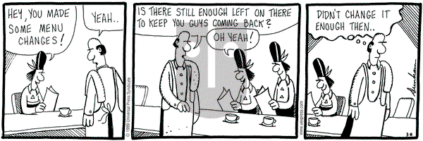 Overboard on Sunday February 6, 2000 Comic Strip