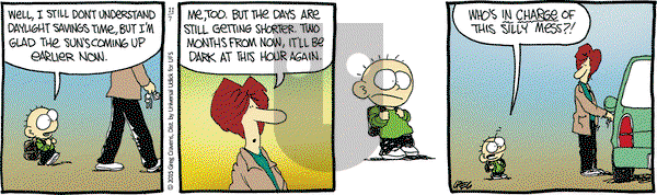 The Buckets on Saturday November 7, 2015 Comic Strip