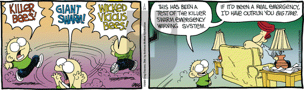 The Buckets on Tuesday January 14, 2020 Comic Strip