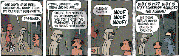 Pooch Cafe on Thursday July 14, 2011 Comic Strip