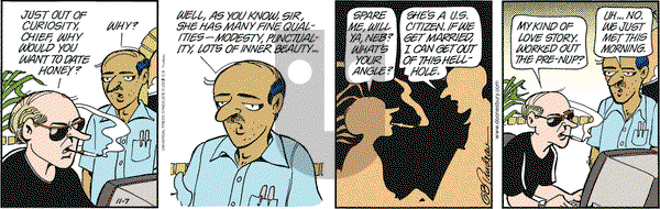 Doonesbury on Friday November 7, 2003 Comic Strip
