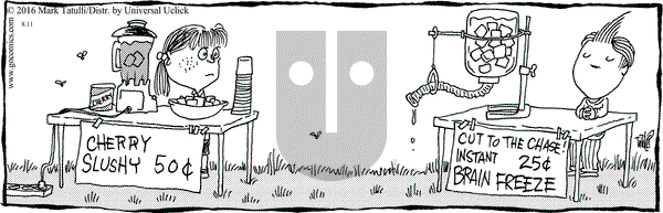 Lio on Thursday August 11, 2016 Comic Strip