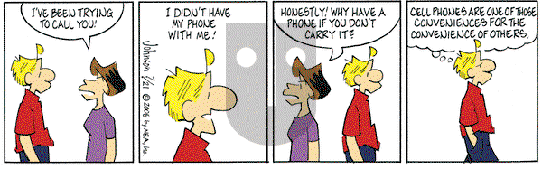 Arlo and Janis on Thursday July 21, 2005 Comic Strip