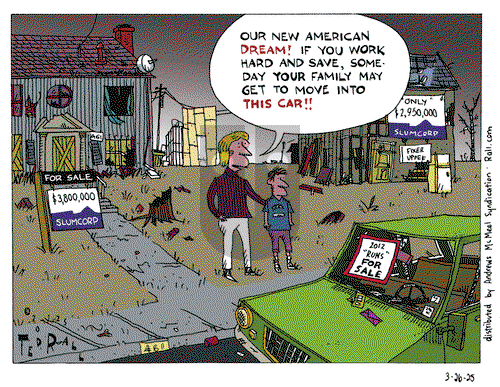 Ted Rall on Wednesday March 26, 2025 Comic Strip