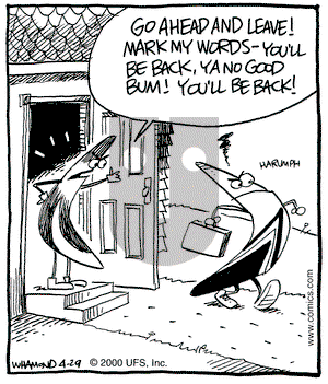 Reality Check on Saturday April 29, 2000 Comic Strip
