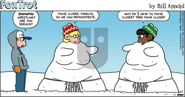 FoxTrot on Sunday January 1, 2017 Comic Strip
