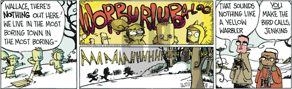 Wallace the Brave on Saturday February 1, 2020 Comic Strip