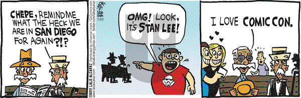 La Cucaracha - Wednesday July 20, 2011 Comic Strip