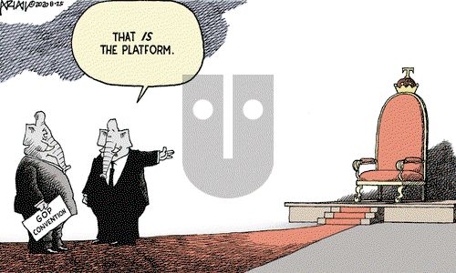 Robert Ariail on Tuesday August 25, 2020 Comic Strip
