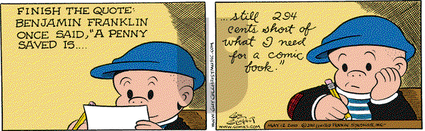 Nancy on Wednesday May 12, 2010 Comic Strip