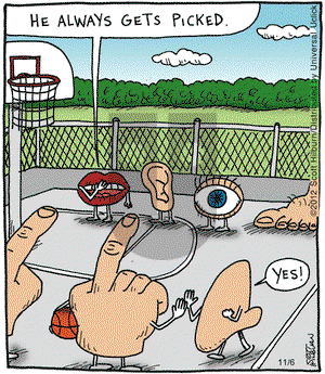 The Argyle Sweater - Tuesday November 6, 2012 Comic Strip