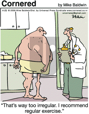 Cornered on Saturday April 25, 2009 Comic Strip