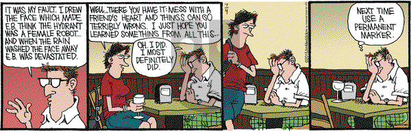 Monty on Saturday July 4, 2015 Comic Strip