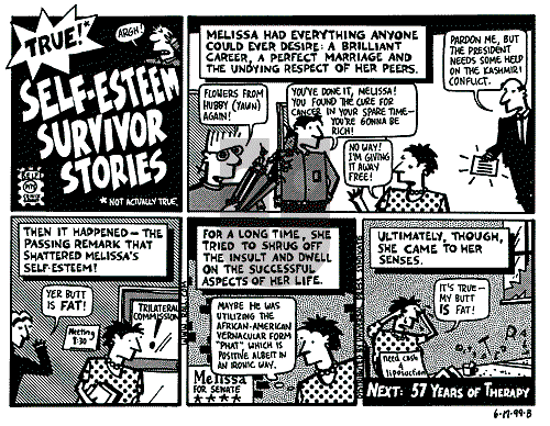 Ted Rall on Saturday June 19, 1999 Comic Strip