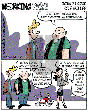 Working Daze on Friday December 16, 2005 Comic Strip