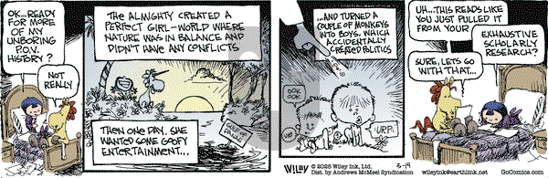 Non Sequitur on Friday March 14, 2025 Comic Strip