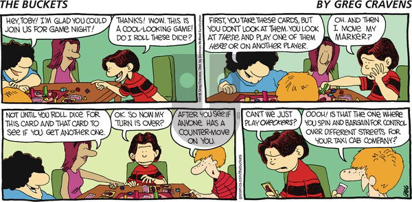 The Buckets on Sunday November 11, 2018 Comic Strip