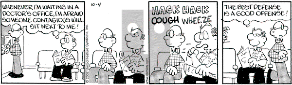 Drabble on Friday October 4, 2002 Comic Strip