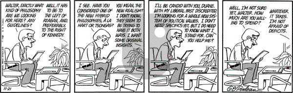 Doonesbury on Saturday November 21, 1981 Comic Strip