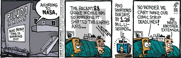 La Cucaracha on Monday March 15, 2010 Comic Strip