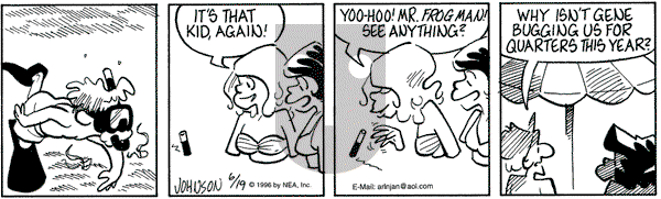 Arlo and Janis on Wednesday June 19, 1996 Comic Strip