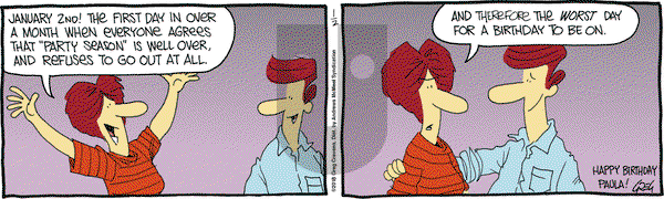 The Buckets on Tuesday January 2, 2018 Comic Strip