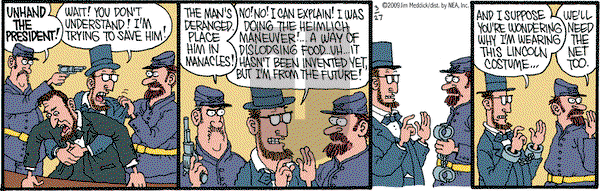 Monty on Friday March 27, 2009 Comic Strip