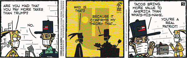 La Cucaracha on Thursday October 15, 2020 Comic Strip