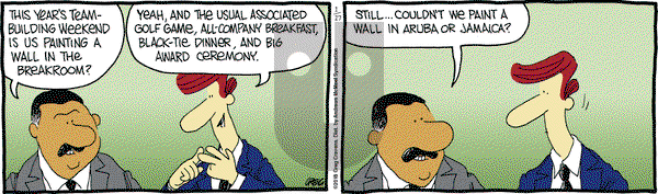 The Buckets on Saturday January 27, 2018 Comic Strip