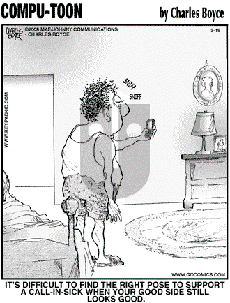 Compu-toon on Saturday March 21, 2009 Comic Strip