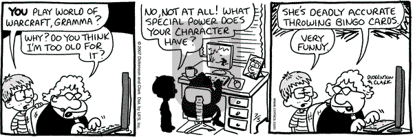 Lola on Thursday July 5, 2007 Comic Strip