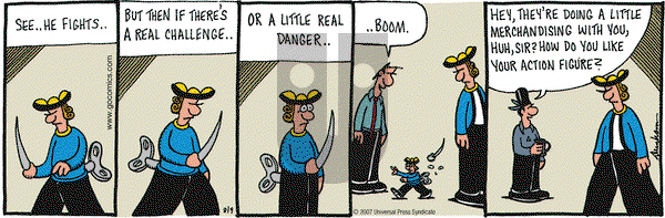 Overboard on Thursday August 9, 2007 Comic Strip