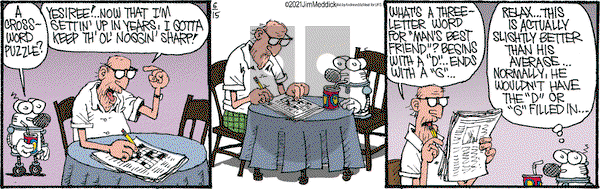 Monty on Tuesday June 15, 2021 Comic Strip