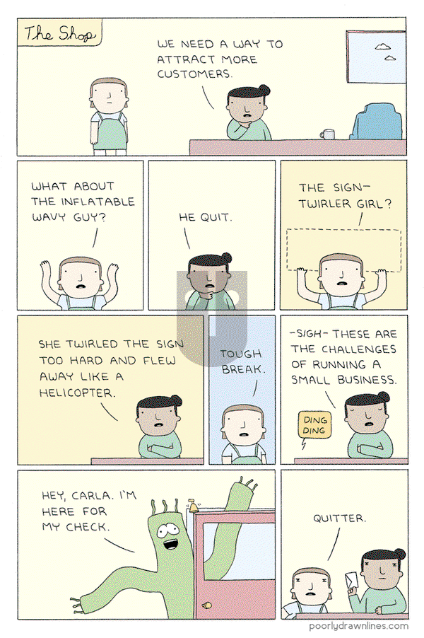 Poorly Drawn Lines on Monday July 18, 2016 Comic Strip
