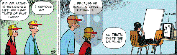 Lucky Cow on Thursday December 2, 2004 Comic Strip