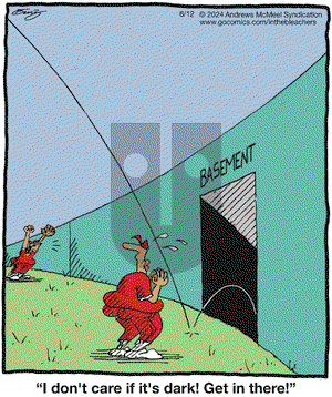 In the Bleachers - Wednesday June 12, 2024 Comic Strip